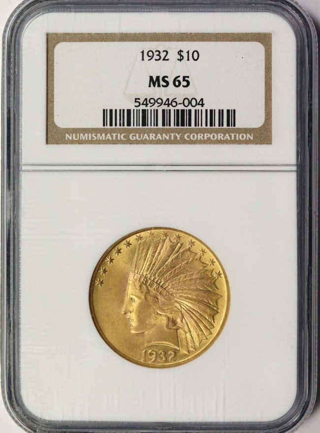 1932-Gold-Eagle-In-NGC-Holder